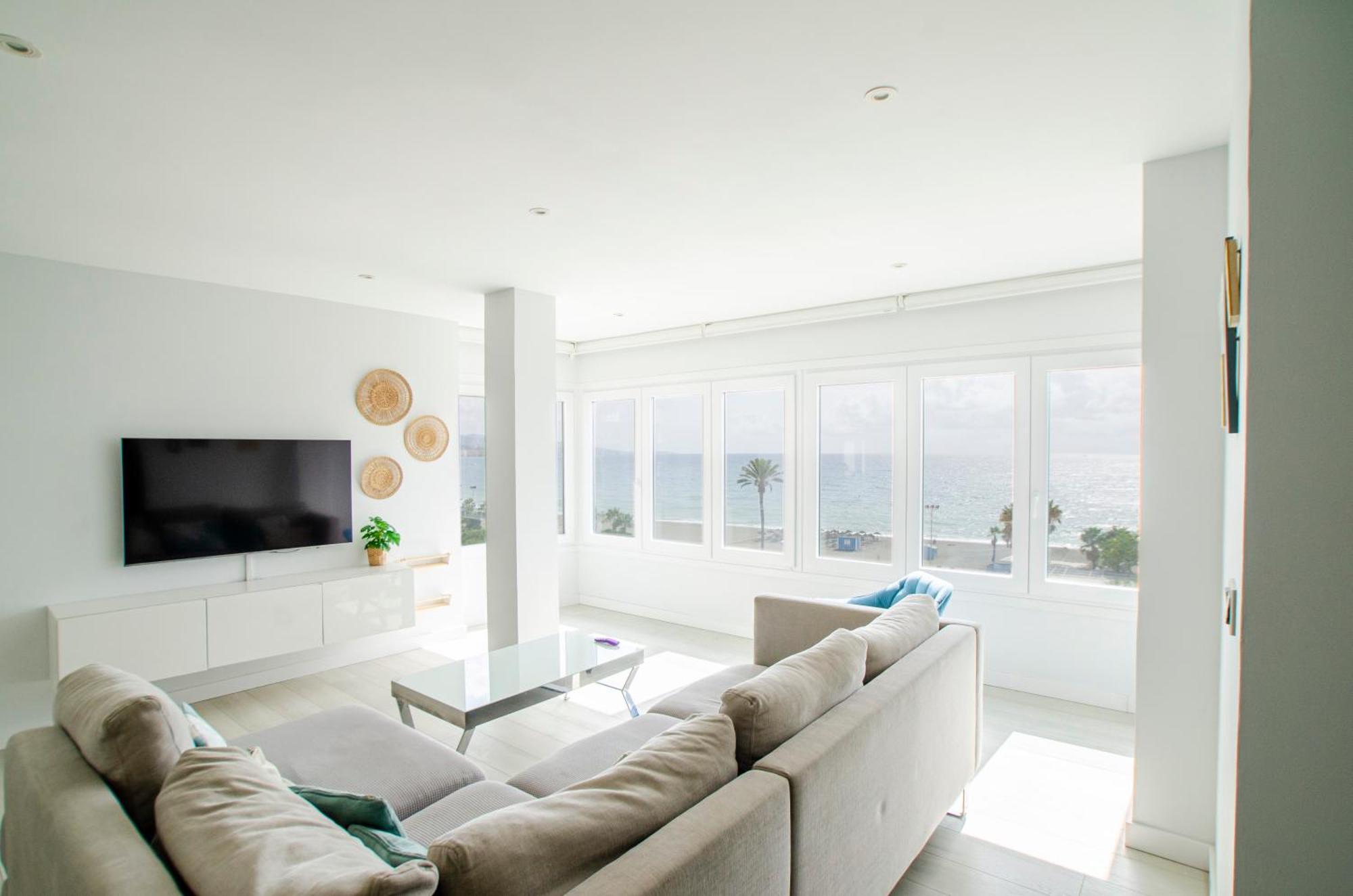 A&C Vistas Al Mar Luxury Lägenhet Torre Del Mar Exteriör bild